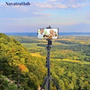 novatrahub adjustable tripod stand for smartphones